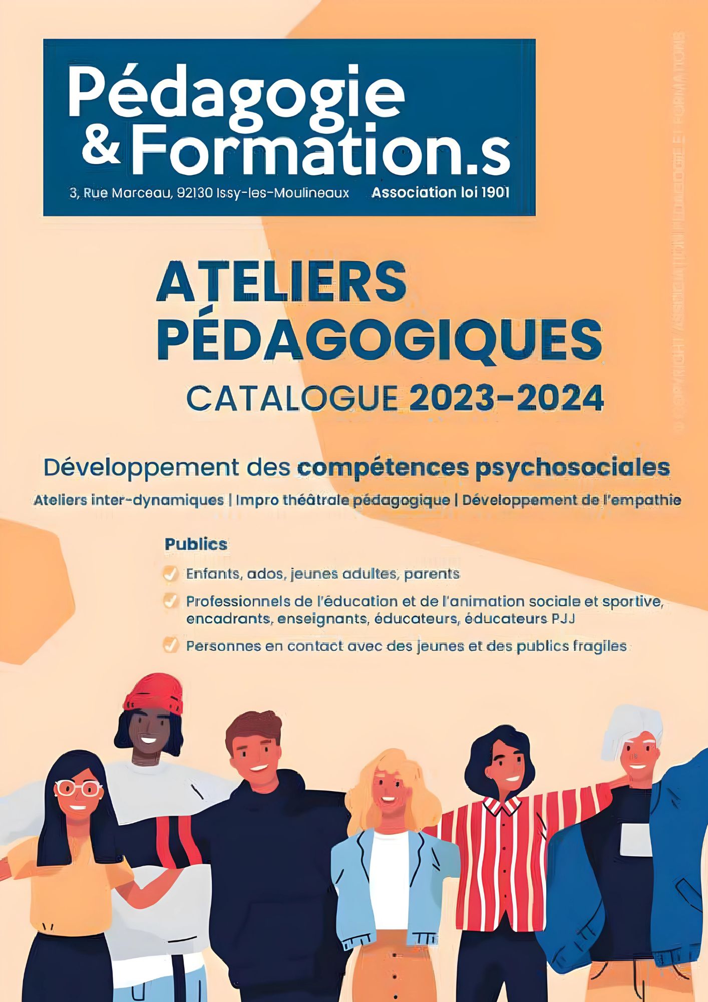 Pédagogiques &  Formations :  Ateliers Pédagogiques 2023-2024